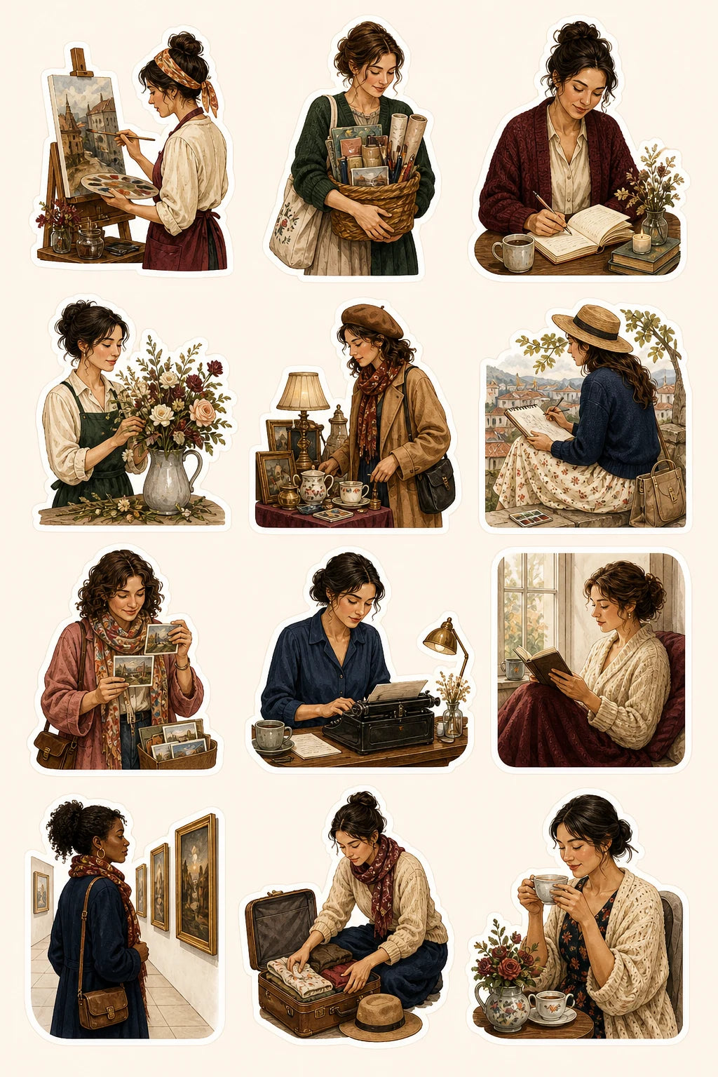 Aplicação de Meninas de Papel